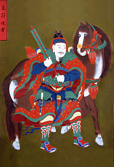 이연욱 작 ‘직부사자’ <사진=월정사성보박물관>