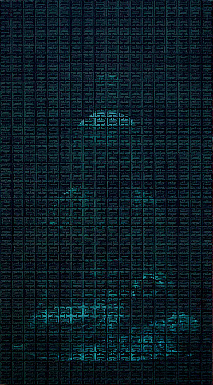 주광관 작 ‘향일관음’ <사진=월정사성보박물관>