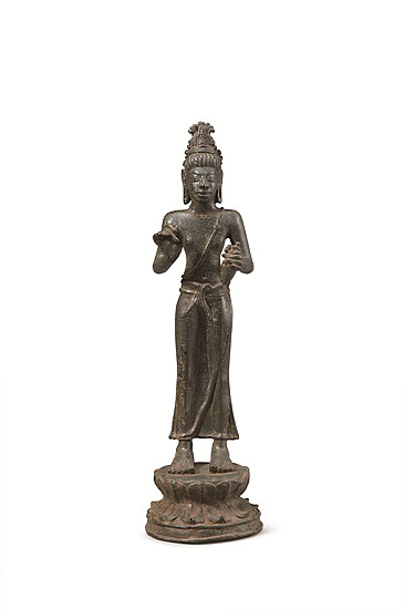 미륵보살, 7세기, 태국. <사진=국립광주박물관>