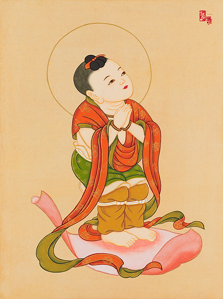 강승연, 소망, 46×61cm, 지본채색. 사진 제공 아카데미선그림.